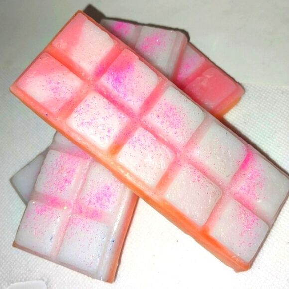 hand crafted Pink Sangria wax Melt bar 1pc - Picture 7 of 7